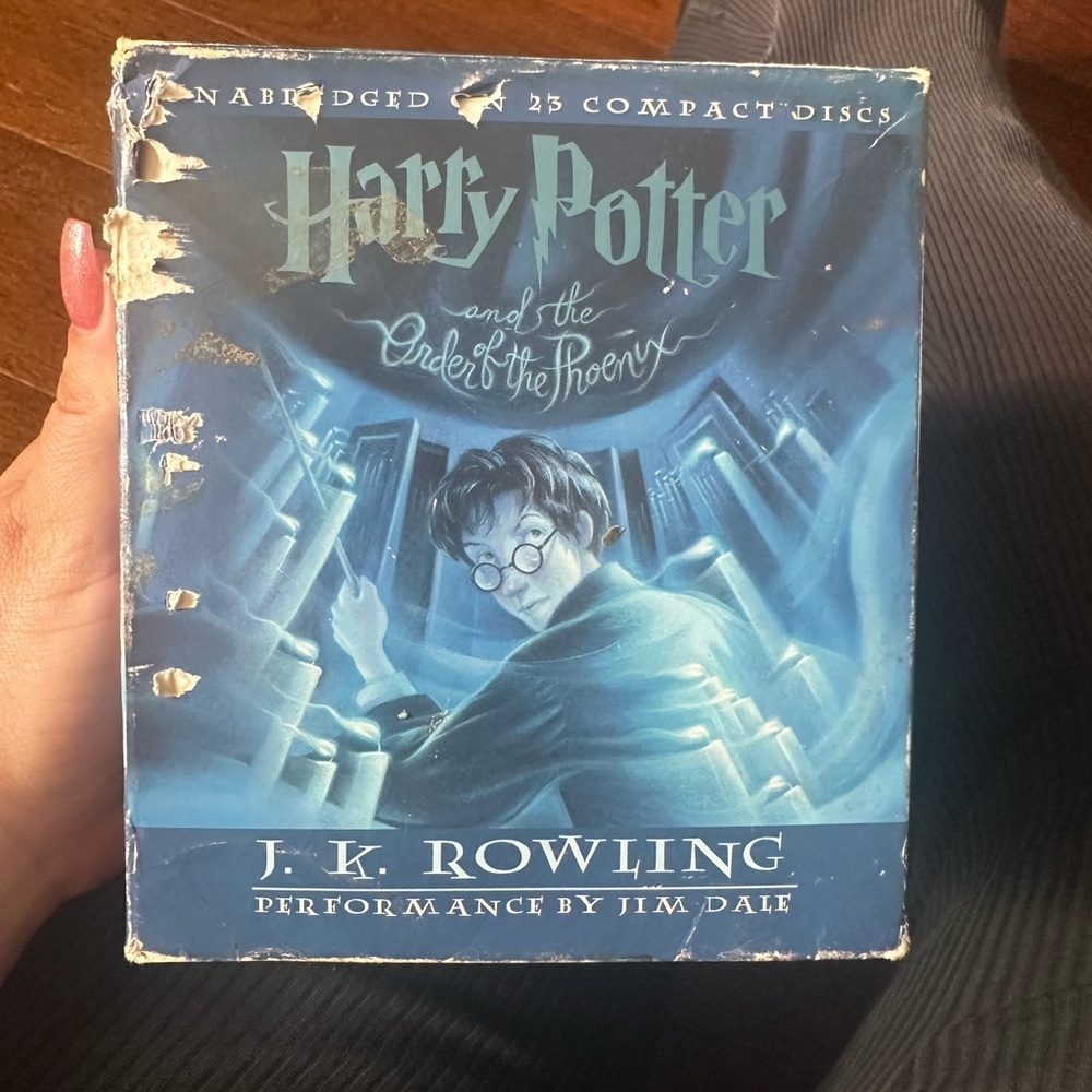 Harry Potter and the Order of the Phoenix Audiobook‎